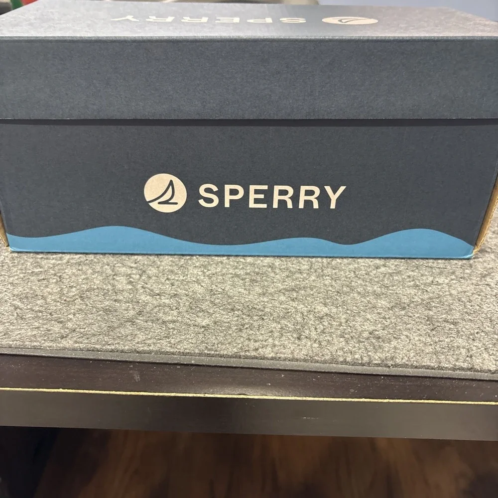 Sperry Ventura , Flip Flops Size 9, Black